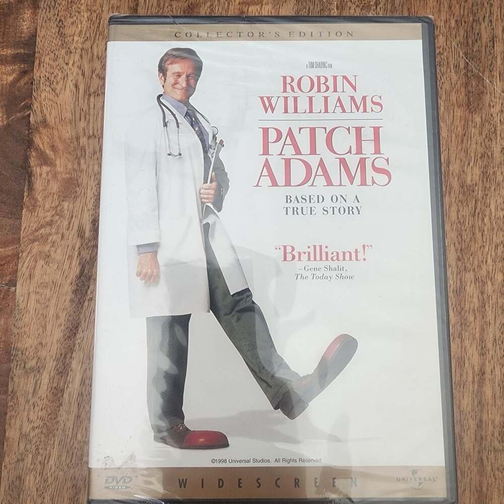 Patch Adams DVD Collector's Widescreen Robin Williams New Sealed